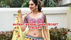 Watch Video: Nusrat Jahan reveals her secret talent, fans can’t stop admiring