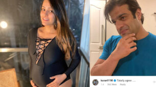 We women are the real heroes: Mommy-to-be Anita Hassanandani posts inspirational quote, Karan Patel loves it