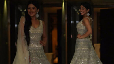 [Wedding Inspiration] Shivangi Joshi aka Naira looks angelic in latest floor-length white lehenga, fans feel the heat