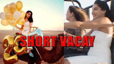 With Half Of The Industry In Maldives Have A Look At Nora Fatehi’s Different Sort Of Vacation In Deserts Of Morocco