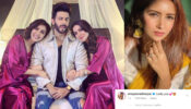 Wow: Dheeraj Dhoopar sandwiched between Shraddha Arya & Swati Kapoor, wife Vinny Arora calls him 'lucky'