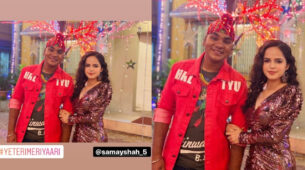 ‘Ye Teri Meri Yaari’: TMKOC’s Palak Sindhwani and Samay Shah get cosy in public