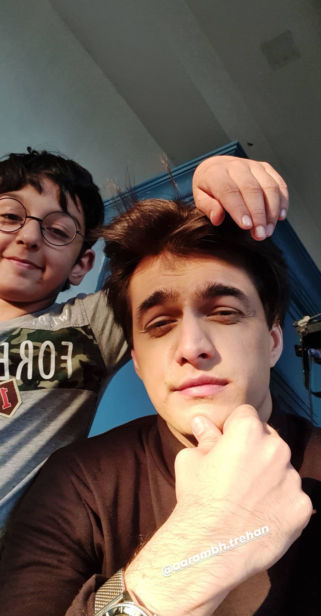 Yeh Rishta Kya Kehlata Hai actor Mohsin Khan's cute selfie with Kairav goes viral 2