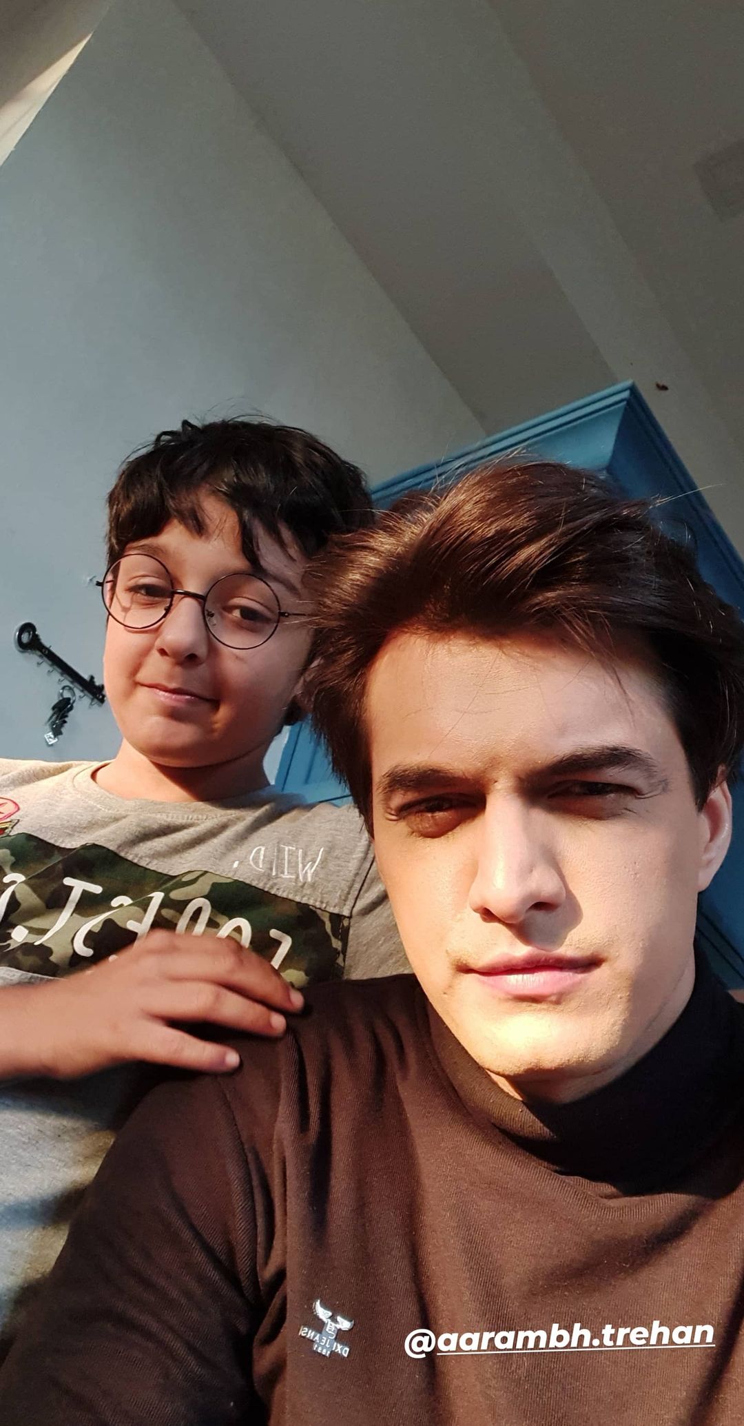 Yeh Rishta Kya Kehlata Hai actor Mohsin Khan's cute selfie with Kairav goes viral
