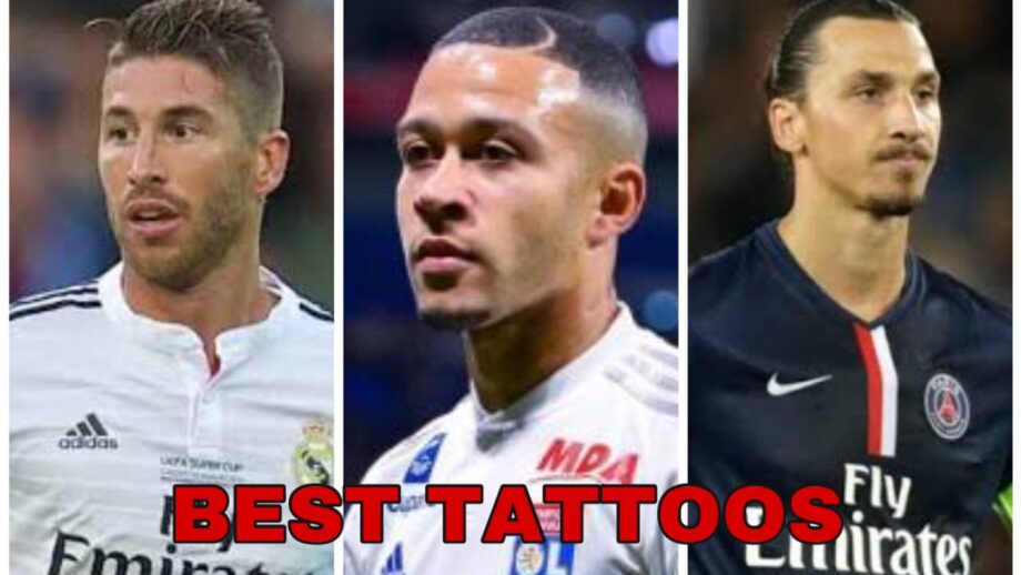 Zlatan Ibrahimovic Or Memphis Depay Or Sergio Ramos: Who's Got The Best Tattoo On Their Back?