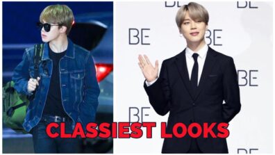 5 Classiest BTS Jimin Looks That You May Want To Try In 2021