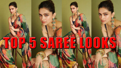 5 Deepika Padukone Sarees That You Would Steal From Her Wardrobe Any Given Day: Have A Look