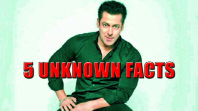 5 Lesser Known Facts About Salman Khan That Will Make You Love Him