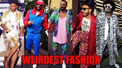 5 Weirdest Fashion Choices by Ranveer Singh That Will Seriously SHOCK YOU