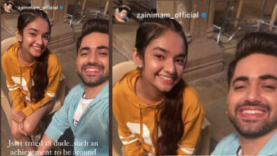 Super selfie: Anushka Sen & Zain Imam are all smiles, fans go crazy