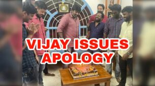SHOCKING: Vijay Sethupathi cuts birthday cake with sword, issues public apology after severe backlash