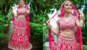 A queen does not follow the crowd: Taarak Mehta Ka Ooltah Chashmah’s Sunayana Fozdar aka Anjali Bhabhi stuns in red lehenga, fans impressed