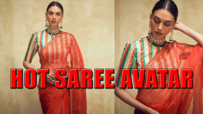 Aditi Rao Hydari Has Just Slain The Red Hot Saree To Its Perfect Worth: Have A Look