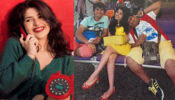 Airport masti: When Nidhi Bhanushali, Bhavya Gandhi and Kush Shah had crazy fun together.