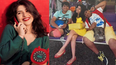 Airport masti: When Nidhi Bhanushali, Bhavya Gandhi and Kush Shah had crazy fun together.