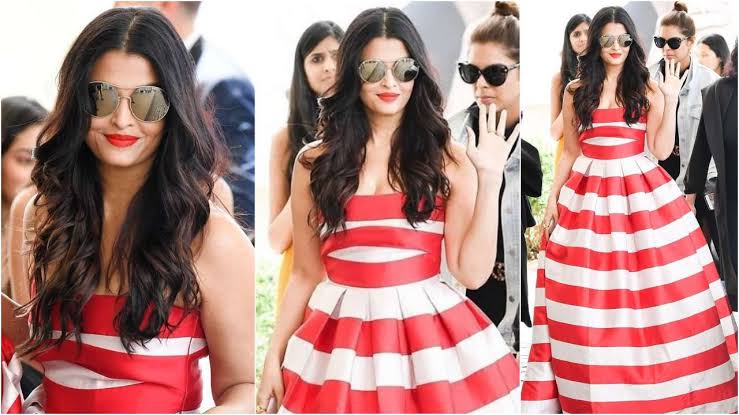 Aishwarya Rai Bachchan, Sara Ali Khan, Sonam Kapoor Ahuja To Deepika Padukone: Which Diva Rocked The Candy Stripes Outfit Perfectly? - 0