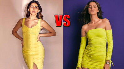 Alaya F Or Ananya Panday: Which Diva Sports A Hot Look In A Yellow One Piece?