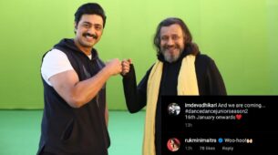 And we are coming: Dev Adhikari shares a special moment with Mithun Chakraborty, wifey Rukmini Maitra goes wow