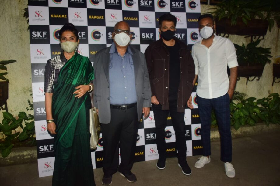 Anil Kapoor, Farhan Akhtar, Anupam Kher and other prominent personalities were spotted at the special screening of ZEE5’s Kaagaz last night - 0