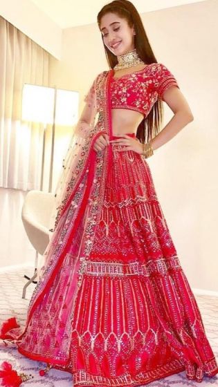 Anjum Fakih Or Shivangi Joshi: Which Diva Has The Hottest Looks In Lehenga? - 1