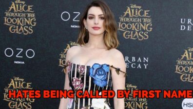 Anne Hathaway Hates People Calling Her By Her First Name: See What The Actress Had To Say