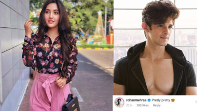 Ashnoor Kaur is a resplendent diva in lavender floral outfit, Rohan Mehraa says ‘pretty pretty’