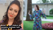 Chehre Pe Humesha Muskaan Honi Chahiye: Munmun Dutta aka Babita kills boredom with her smile