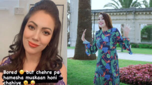 Chehre Pe Humesha Muskaan Honi Chahiye: Munmun Dutta aka Babita kills boredom with her smile