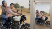Bachchan Pandey: Kriti Sanon enjoys a bike ride with someone special