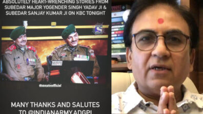 Bharat Mata Ki Jay: Taarak Mehta Ka Ooltah Chashmah’s Dilip Joshi aka Jethalal reveals his patriotic side for Indian army, fans love it