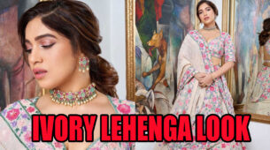 Bhumi Pednekar Looks Pure Piece Of Art In This Ivory Lehenga: Take A Look