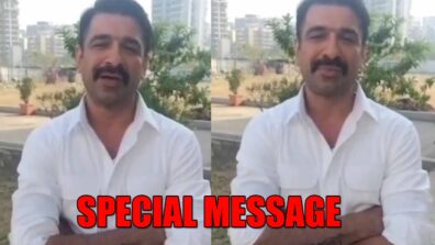 Bigg Boss 14 fame Eijaz Khan shares a special video message for fans