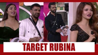 Bigg Boss 14 spoiler alert Somvaar Ka Vaar: Arshi Khan, Eijaz Khan, Rahul Vaidya target Rubina Dilaik