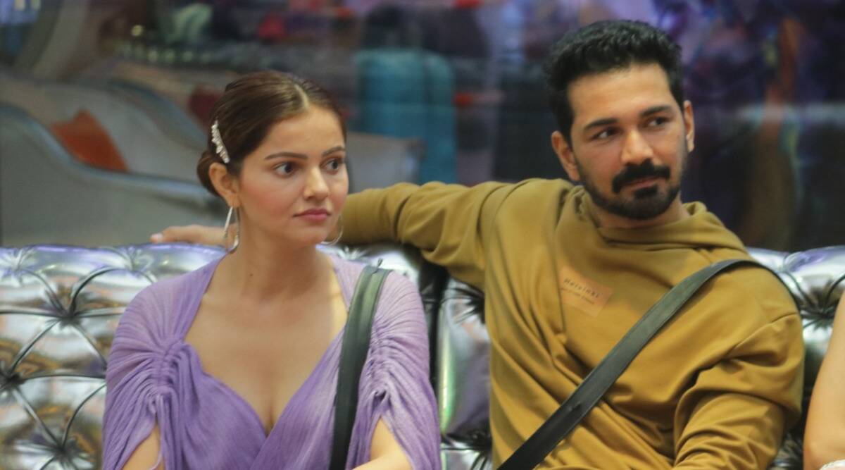 Bigg Boss Fame Abhinav Shukla-Rubina Dilaik’s Love-Filled Private Moments Caught On Camera