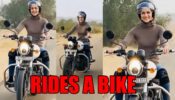Boss Lady: Kriti Sanon rides a bike, video goes viral