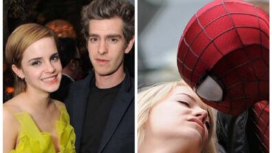 BTS: Emma Watson Kiss Andrew Garfield During The Shoot From The Amazing Spiderman