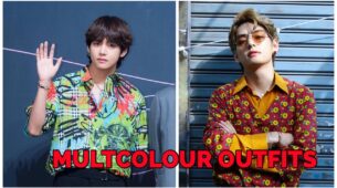 BTS V Aka Kim Taehyung Has The Hottest Looks In Multicolour Outfits: Have A Look