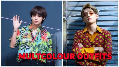 BTS V Aka Kim Taehyung Has The Hottest Looks In Multicolour Outfits: Have A Look