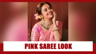 Check Devoleena Bhattacharjee This Latest Pink Saree Look: Its Going To Melt Your Heart