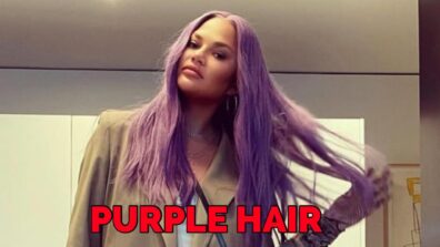 Chrissy Teigen Goes Purple Head On Instagram: Have A Look