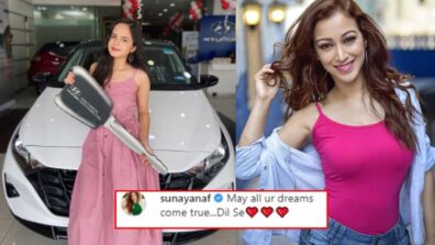 Congrats: TMKOC Palak Sindhwani aka Sonu buys new swanky car, Sunayana Fozdar comments