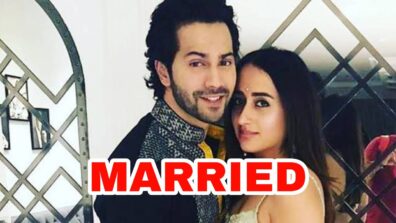 CONGRATULATIONS: Varun Dhawan & Natasha Dalal are now OFFICIALLY married