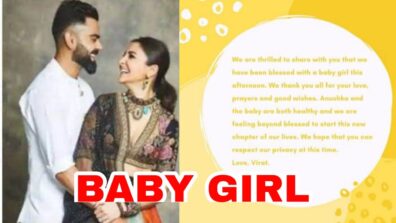 CONGRATULATIONS: Virat Kohli and Anushka Sharma blessed with an adorable baby girl