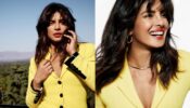 Damn, That’s So Hot!!!! Take A Look At Priyanka Chopra Jonas’s Yellow Hot Pant Suit Look