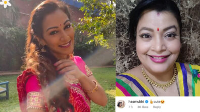 Dekha hazaaron dafaa aapko: Taarak Mehta Ka Ooltah Chashmah’s Sunayana Fozdar aka Anjali bhabhi gets romantic in public, Ambika Ranjankar finds her ‘cute’