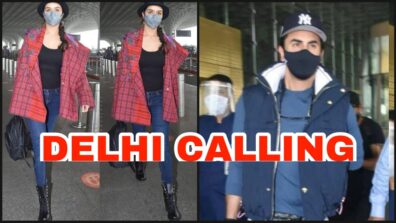 Delhi Calling: Ranbir Kapoor and Shraddha Kapoor jet off for new movie shoot, fans love it