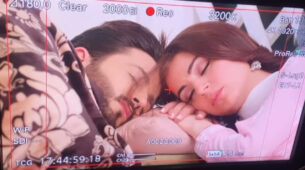[For Preeran Fans…] Dheeraj Dhoopar and Shraddha Arya caught on camera sleeping together in bed