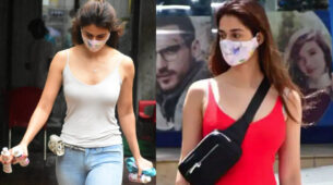 Disha Patani unseen candid moments in masks