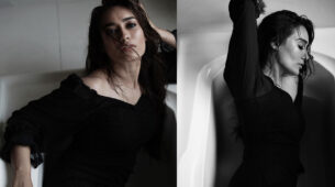 Wanna Attend A Cocktail Party? Surbhi Jyoti’s Black Sleek Dresses Are At Your Rescue