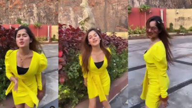 Diva in yellow: Jannat Zubair Rahmani is in some serious mood to romance